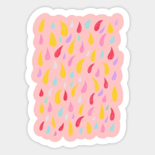 Raindrops Sticker